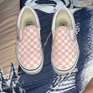 Girls vans slip on